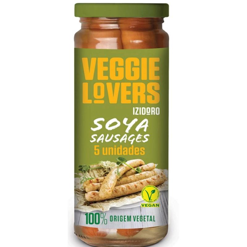 Iziodoro Soya Sausages, 5x 49g