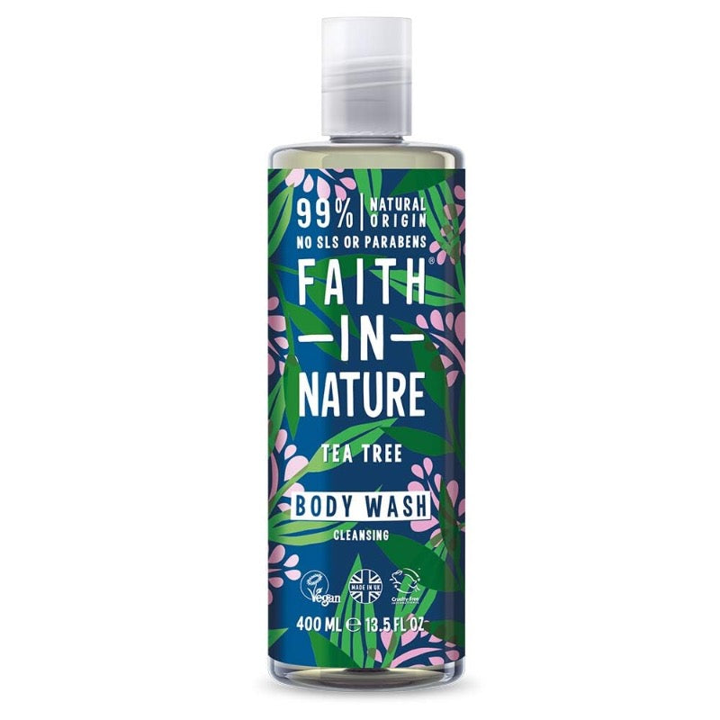 Faith In Nature Tea Tree Body Wash, 400ml