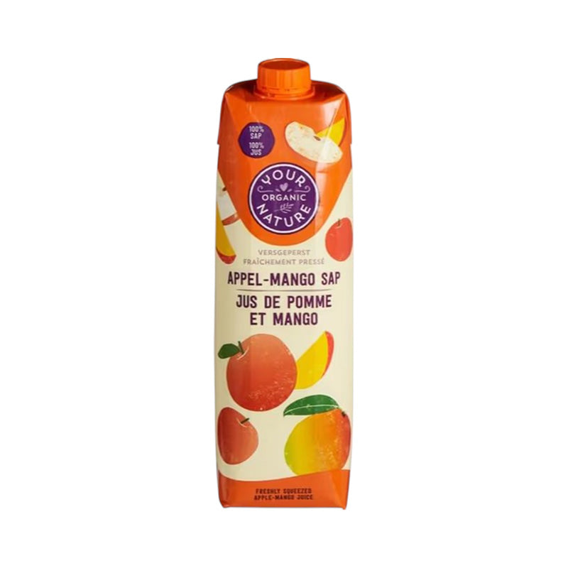 Your Organic Nature Apple & Mango Juice, 1lt