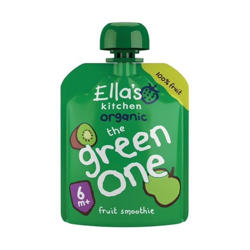 Ella's Kitchen Smoothie Pouches 6M+ The Green One, 90g