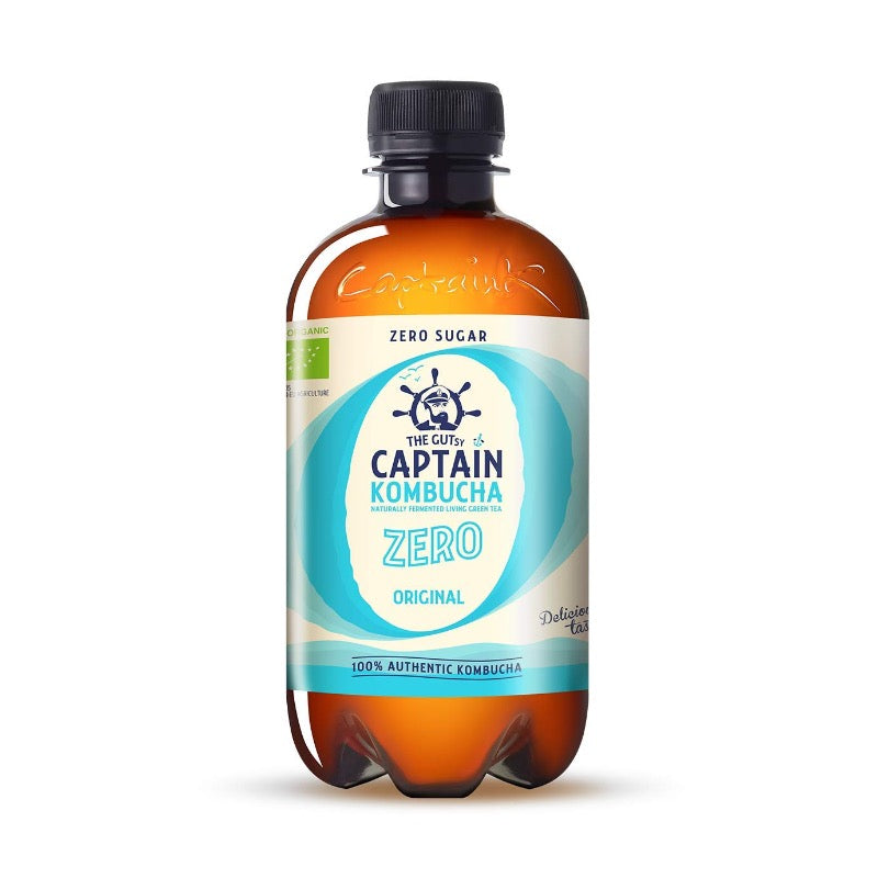 Gutsy Captain Kombucha Zero Original, 400ml