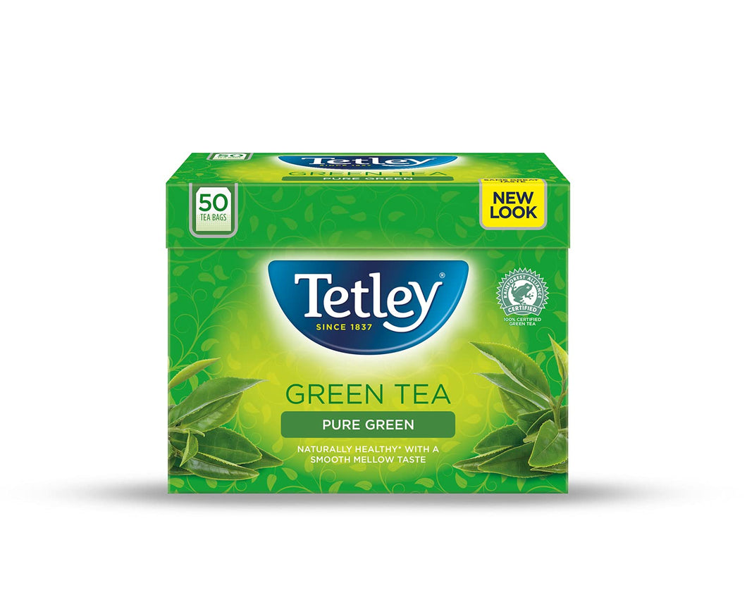 Tetley Pure Green Tea x50, 100g