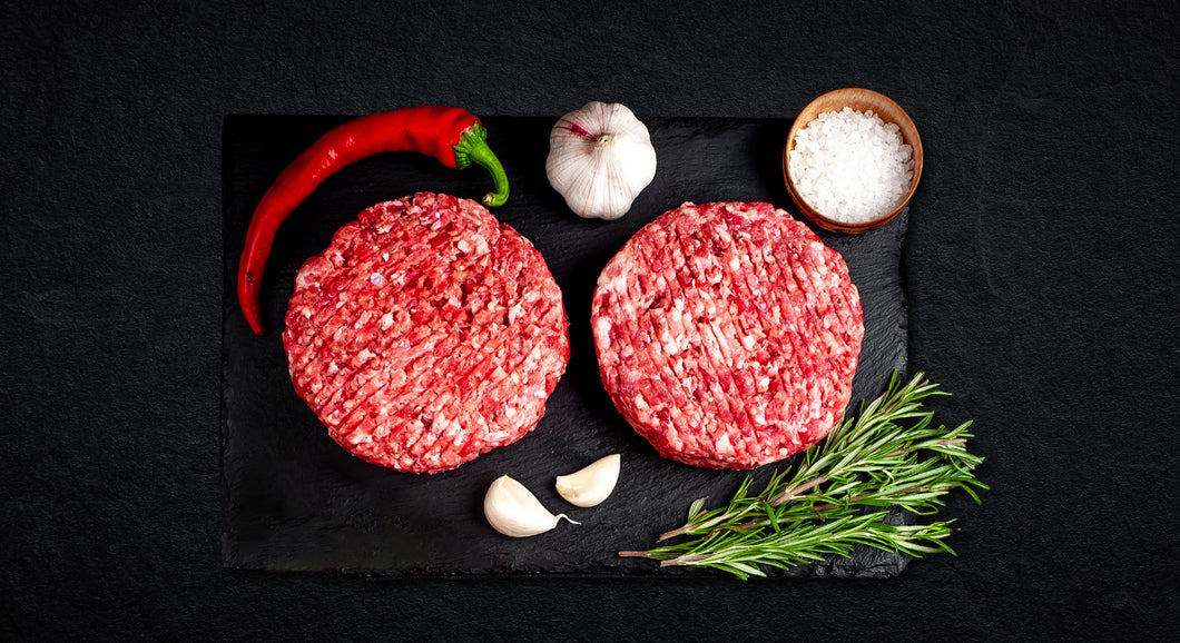 Fresh Angus Chilli Burgers, x2