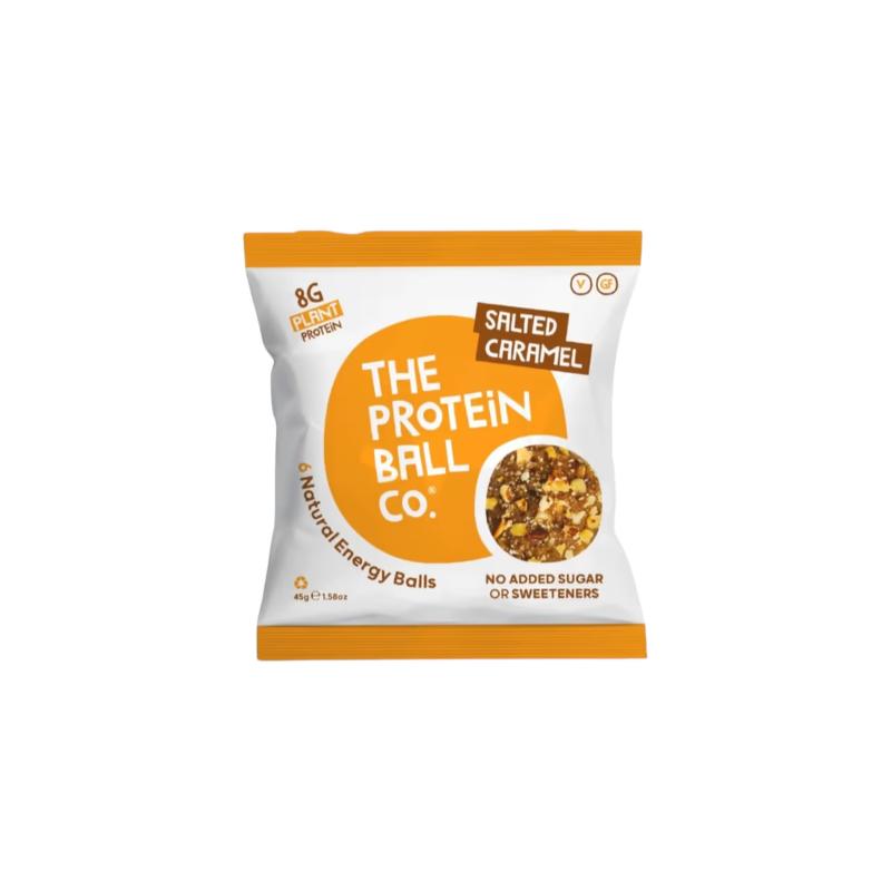 The Protein Ball Co Salted Caramel Protein Balls Vegan, 45g
