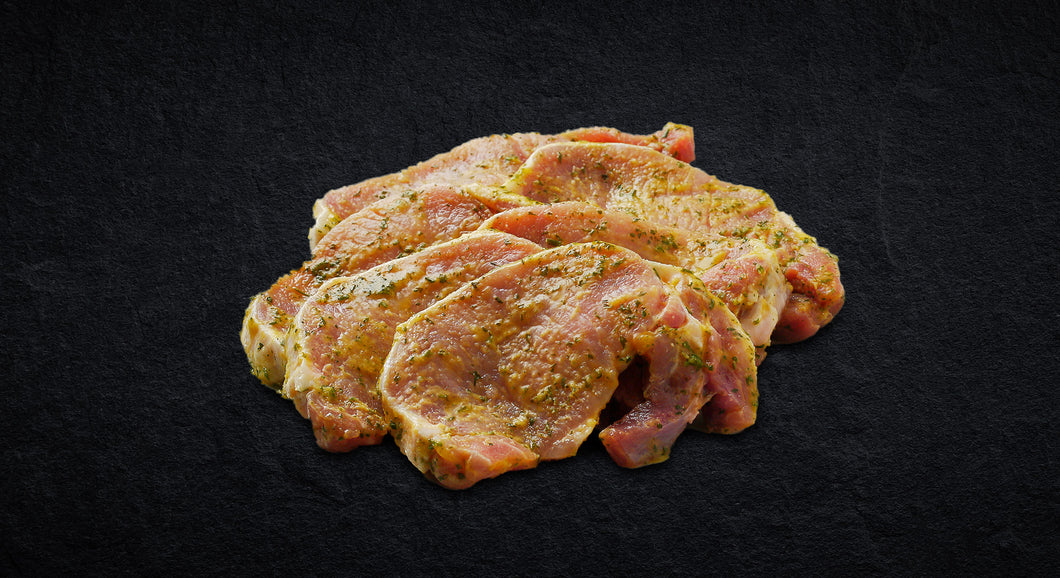 Fresh Marinated Pork Collar Sliced, 500g