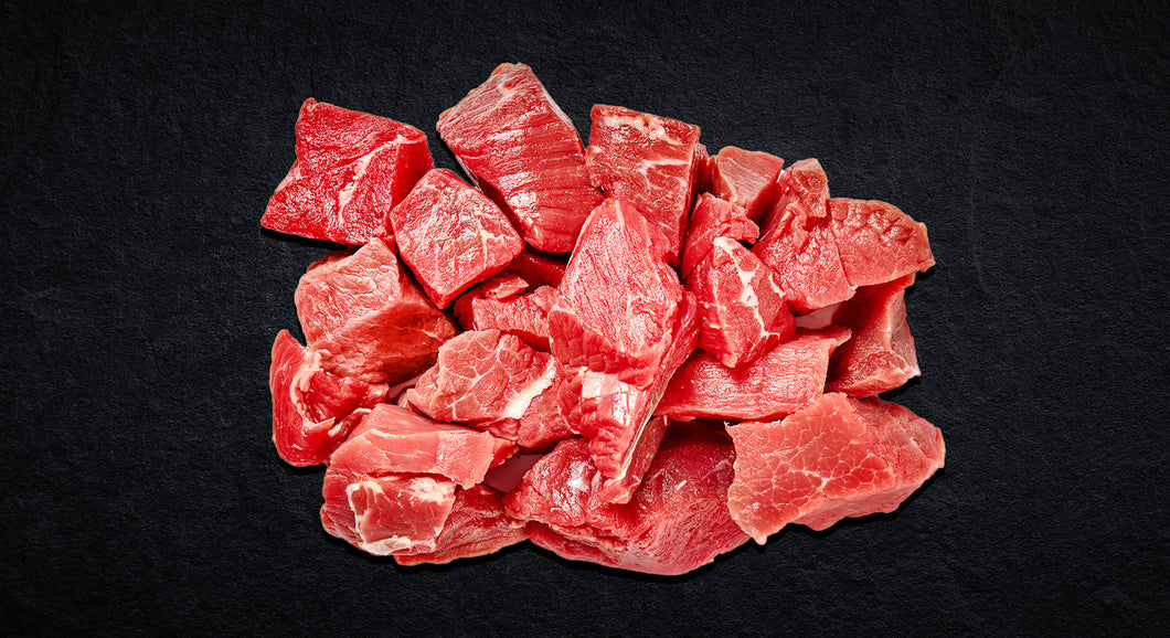 Fresh South American Angus Beef Sirloin Diced, 500g
