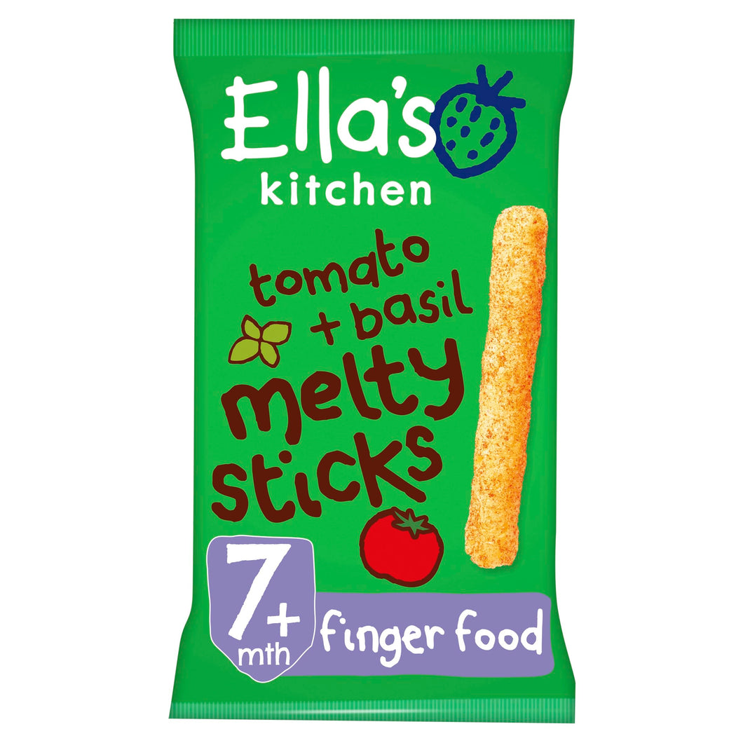 Ella's Kitchen Tomato & Basil Melty Sticks 16g