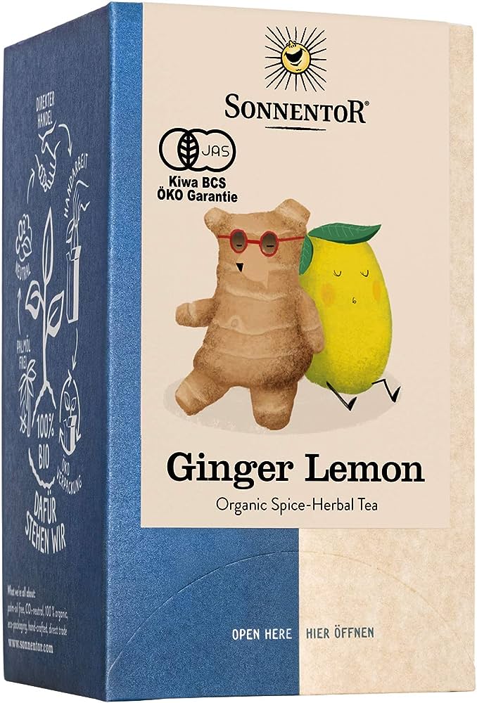 Sonnentor Organic Ginger Lemon Tea x18
