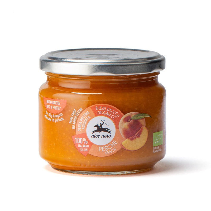 Alce Nero Organic Peach Spread, 270g