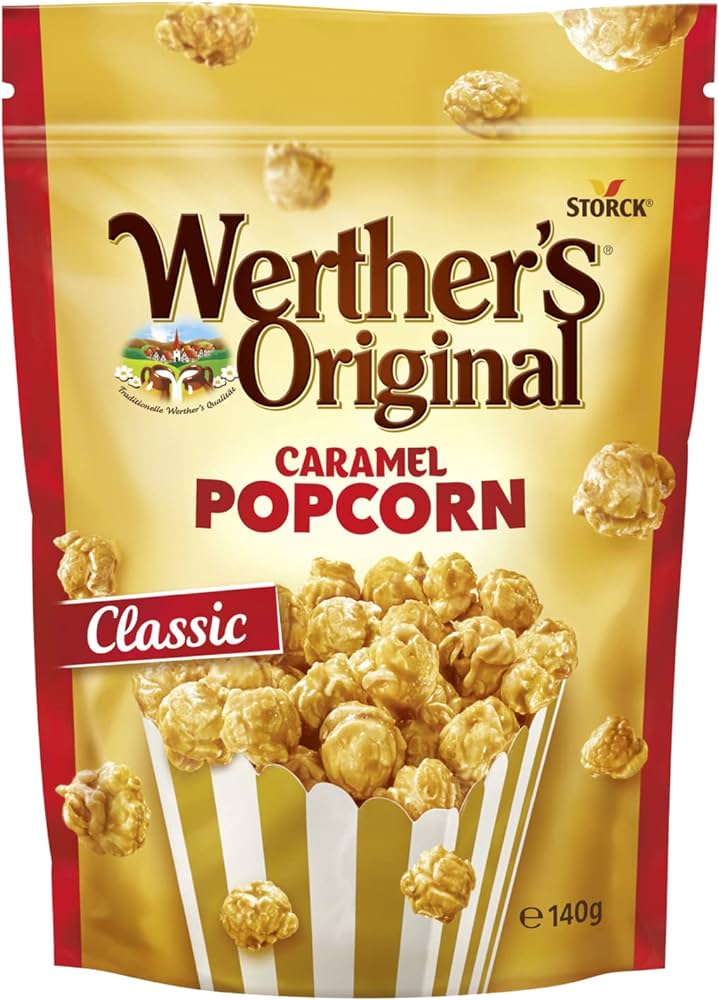 Werther's Original Caramel Popcorn Clasicc, 140g