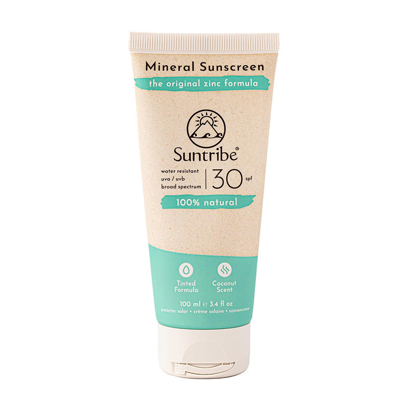 Suntribe Organic Mineral Sunscreen SPF30, 100ml