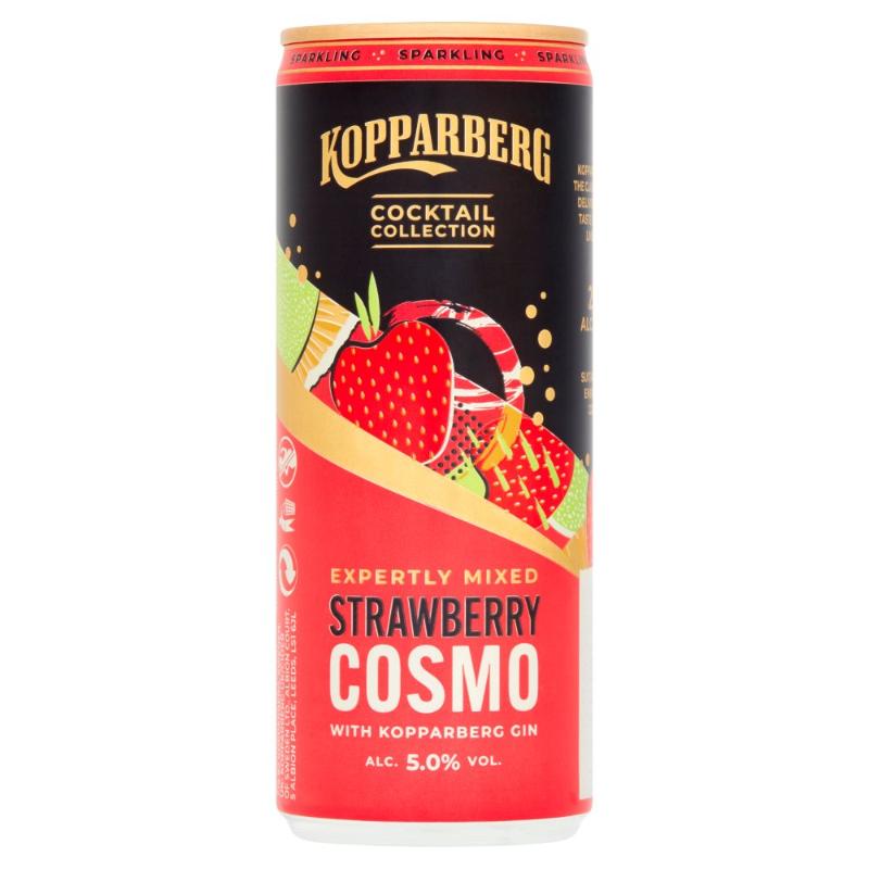 Koppaberg Cocktail Selection Strawberry Cosmo, 25cl