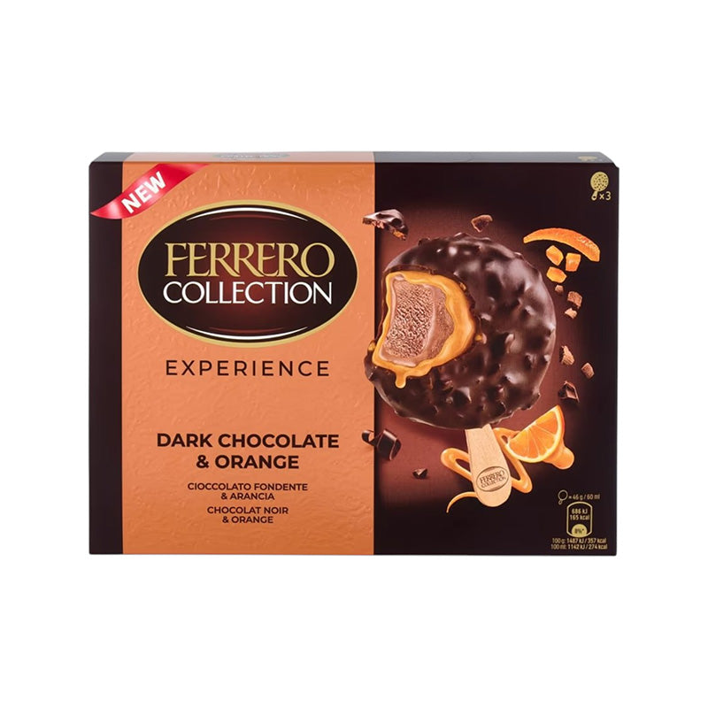 Ferrero Collection Dark Chocolate & Orange, 3 x 46g