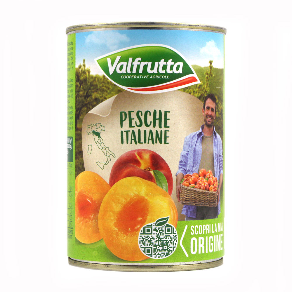 Valfrutta Italian Peach 411g