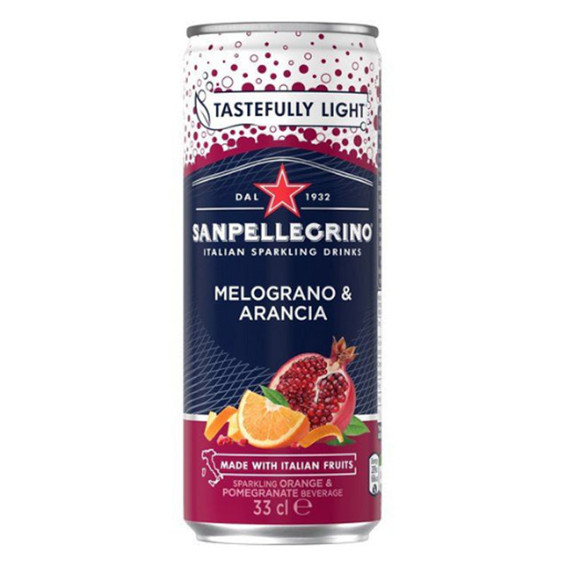 San Pellegrino Sparkling Pomegranate & Orange, 330ml