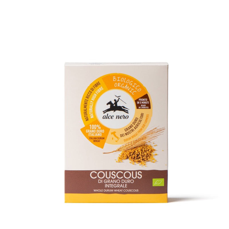 Alce Nero Organic Whole Durum Wheat Couscous, 500g