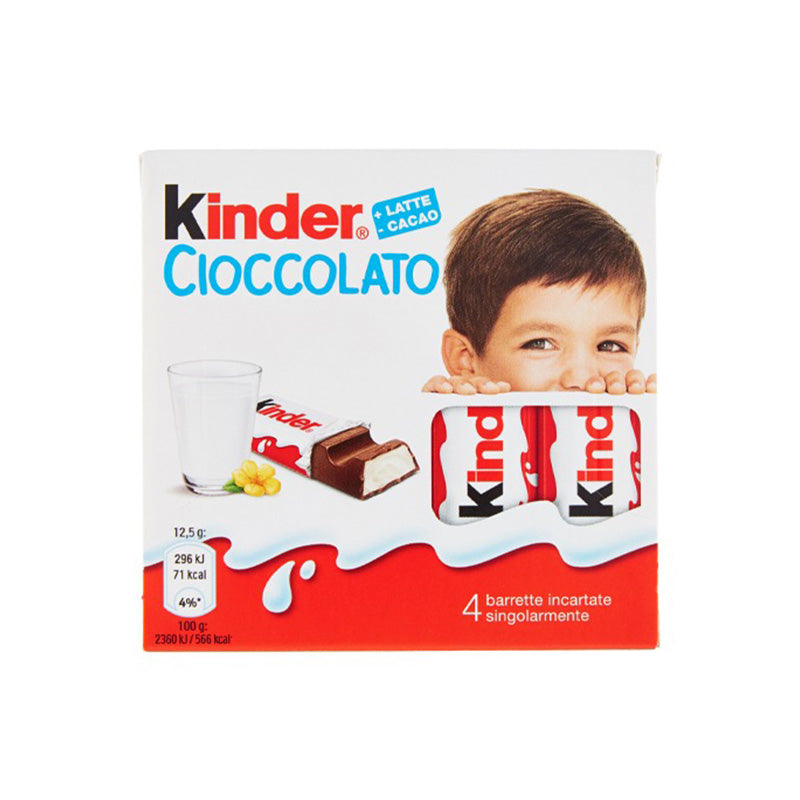 Kinder Chocolate Fingers, x 4