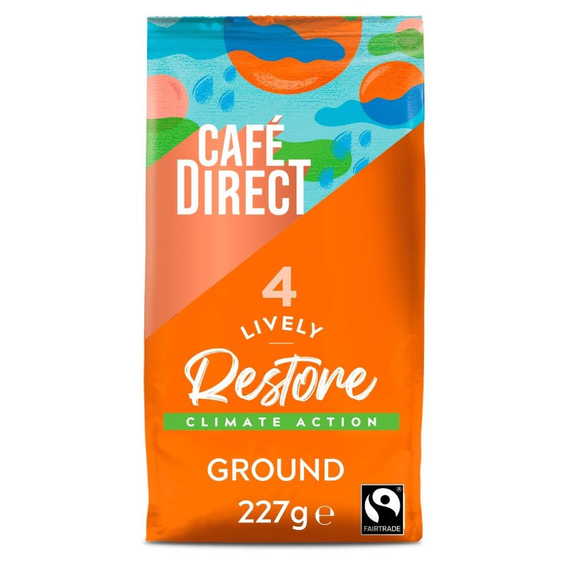 Cafe Direct Lively Restore Roast Ground, 227g