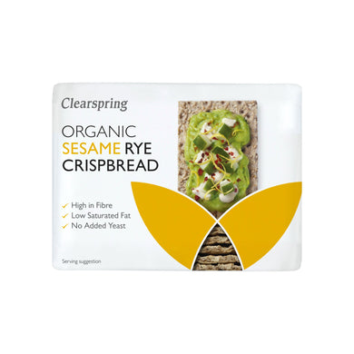 Clearspring Organic Sesame Rye Crispbread 200g Meats & Eats