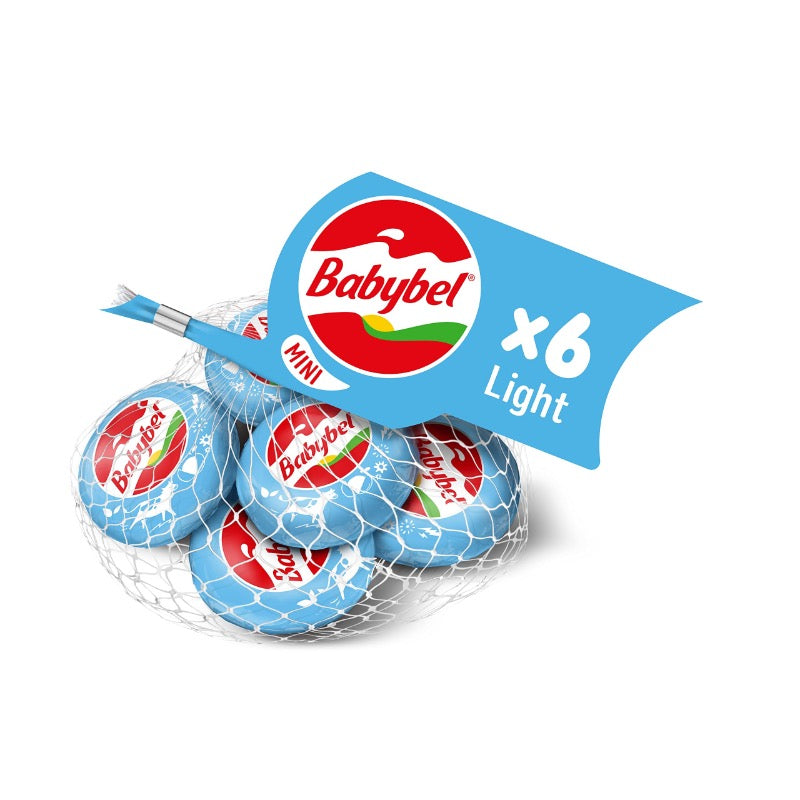 Babybel Light Mini Cheese X 6, 120g