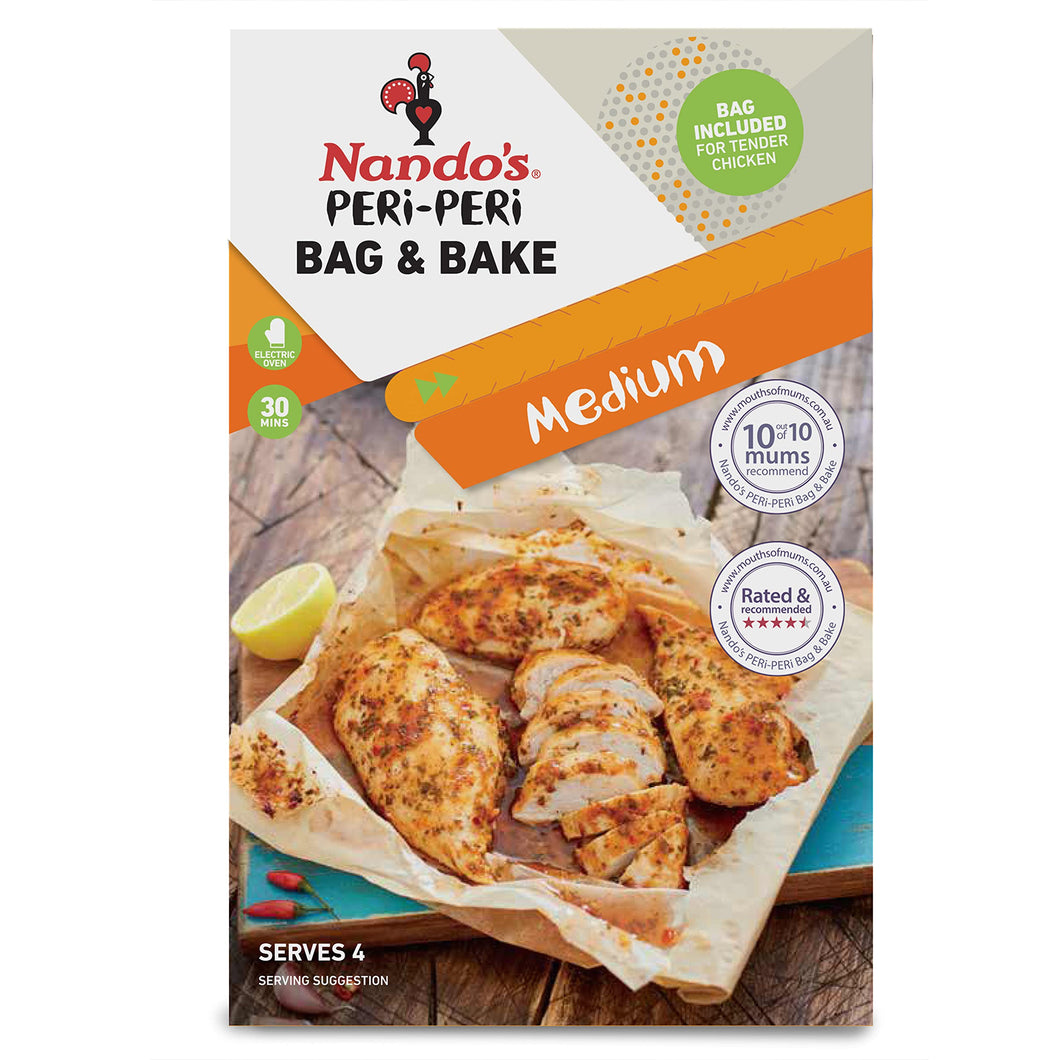 Nando's Peri-Peri Bag & Bake Medium Seasoning, 20g