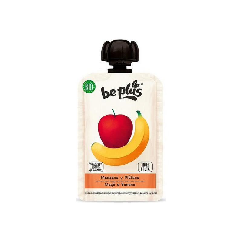 Be Plus Organic Squeeze Apple & Banana, 100g