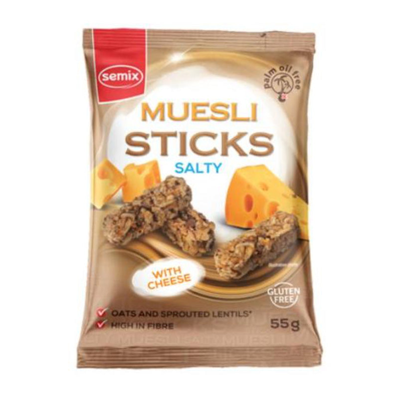Semix Muesli Stick Whit Cheese, 55g