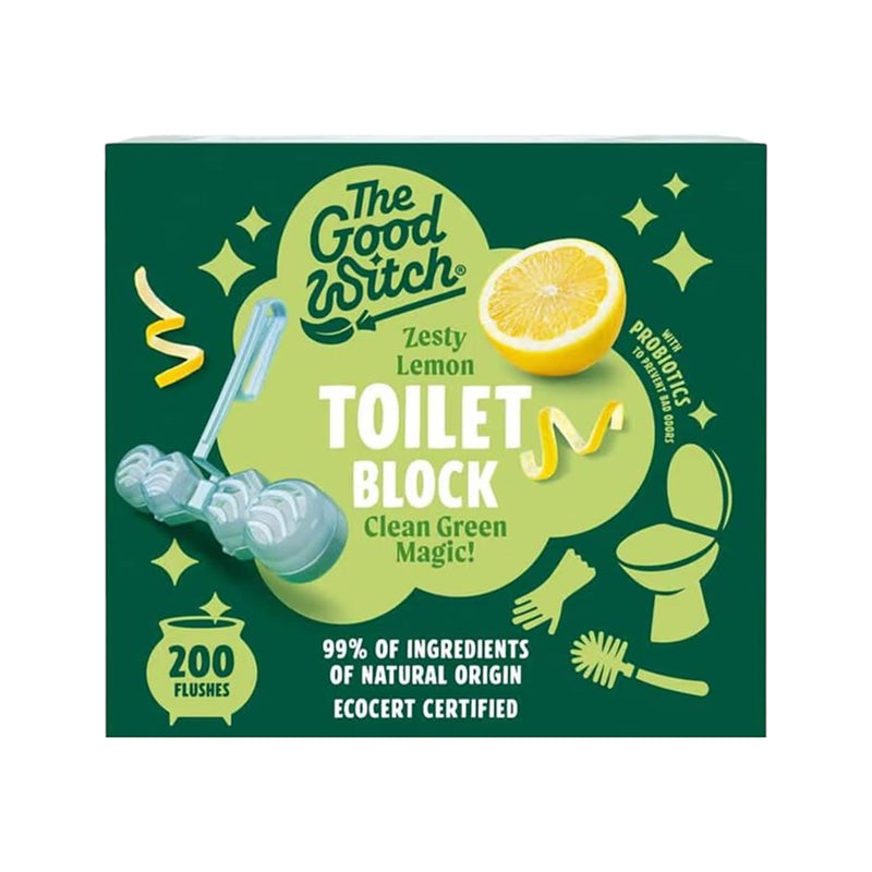 The Good Witch Toilet Block Zesty Lemon, 1-pack