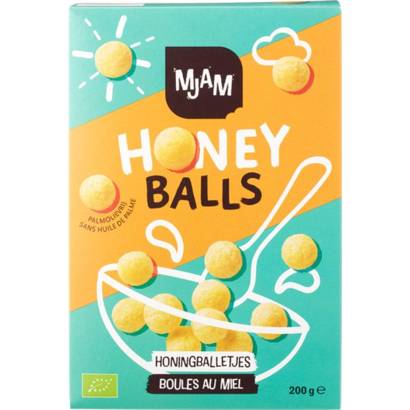 MJAM Organic Honey Balls, 200g
