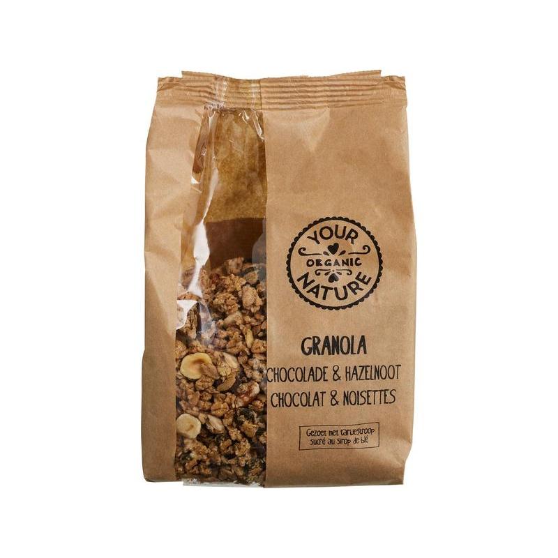 Your Organic Nature Granola Chocolate & Hazelnut, 375g