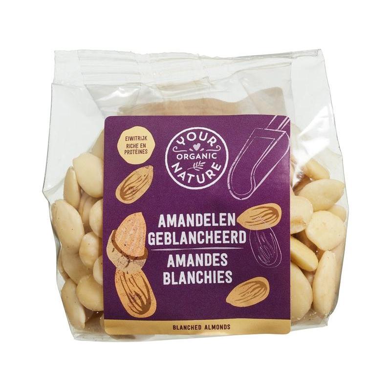 Your Organic Nature Blanched Almonds, 160g