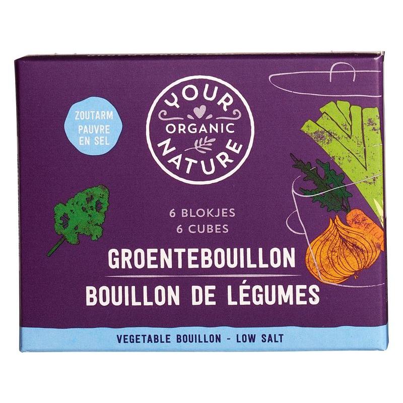 Your Organic Nature Low-Salt Vegetables Stock Cubes, 6x10g