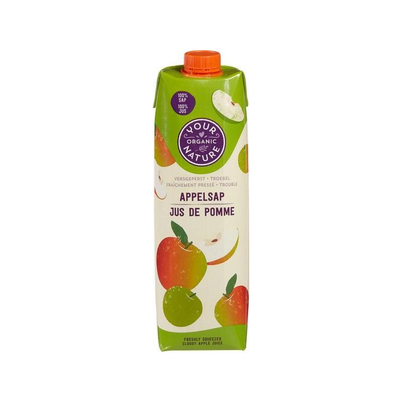 Your Organic Nature Apple Juice, 1Lt
