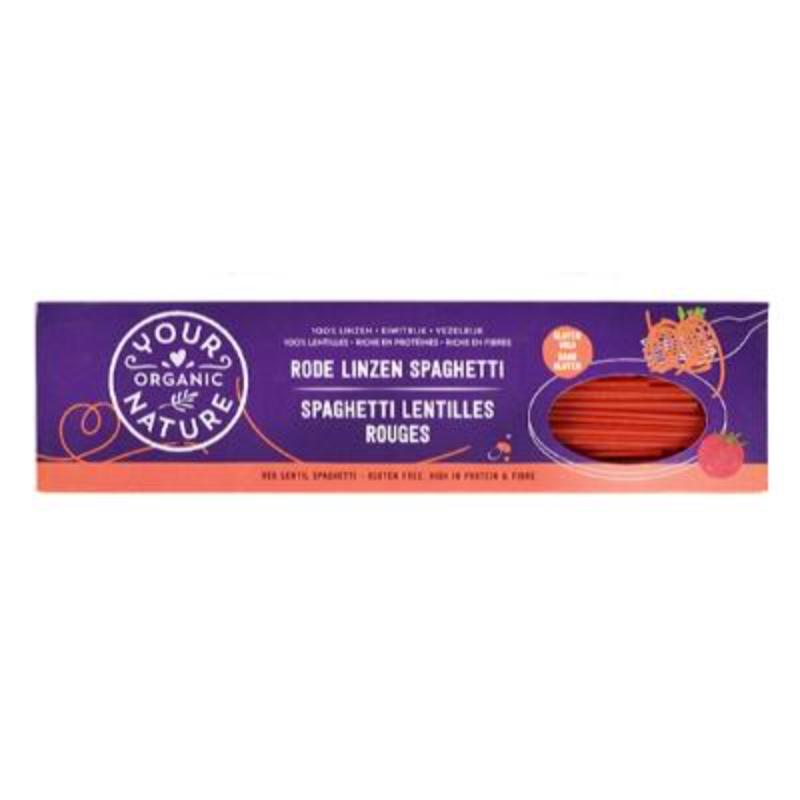 Your Organic Nature Red Lentil Spaghetti, 250g