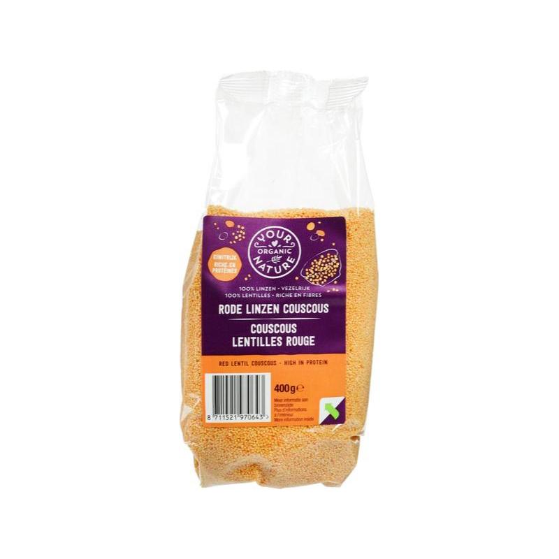 Your Organic Nature Red Lentil Couscous, 400g