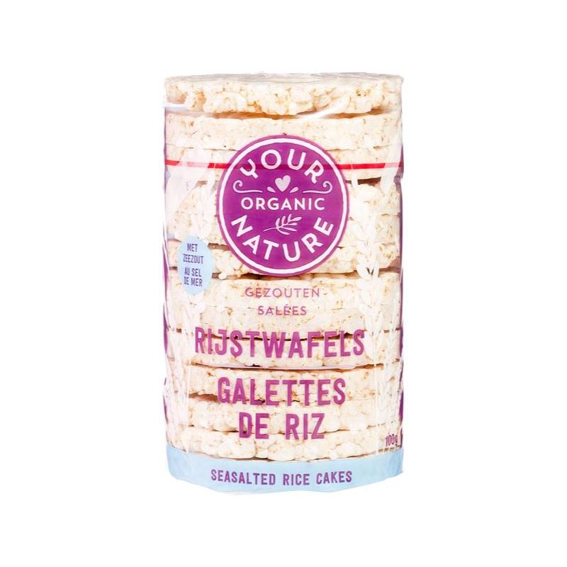 Your Organic Nature Salted Rice Cakes, 100g