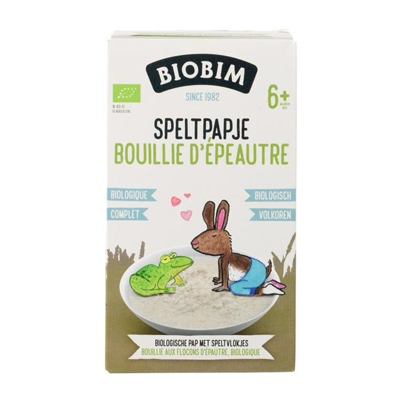 Biobim Organic Spelt Porridge 6+ Months, 250g