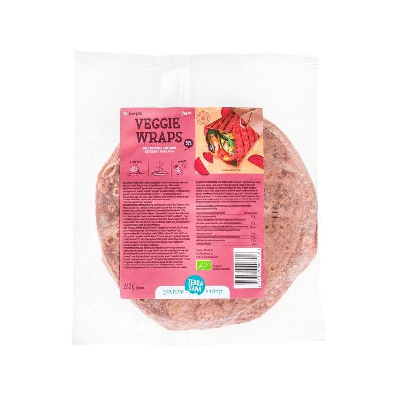 TerraSana Beetroot Vegetable Wrap, 240g