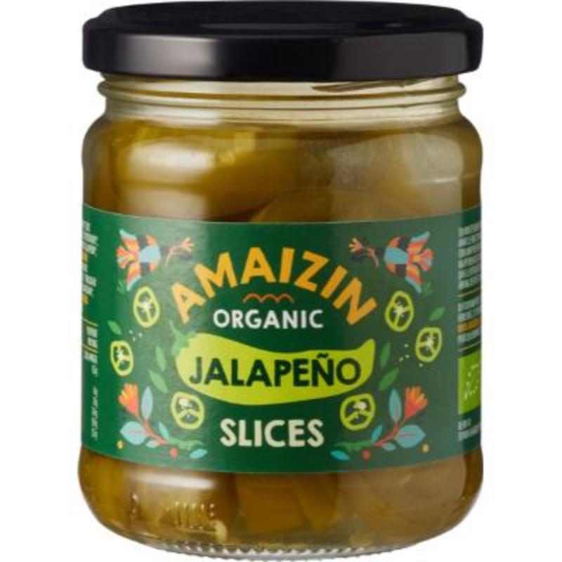 Amaizin Organic Jalapeno Sliced, 170g