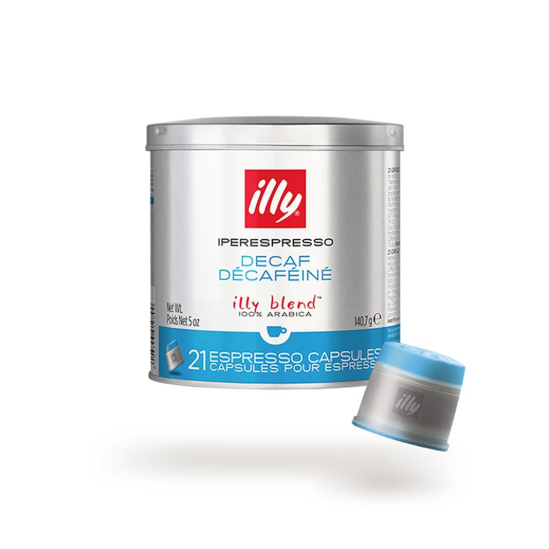 Illy Iperespresso Capsules Decaffeinated Classico, 140.7g