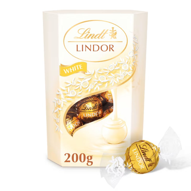 Lindt Lindor White Chocolate, 200g