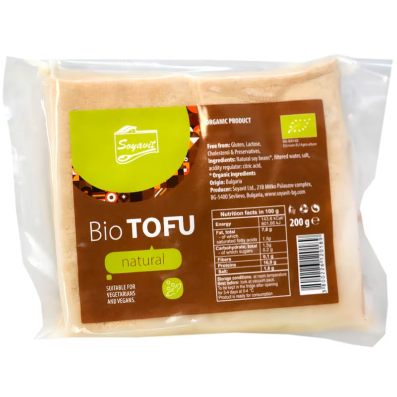 Soyavit Tofu Bio Natural, 200g