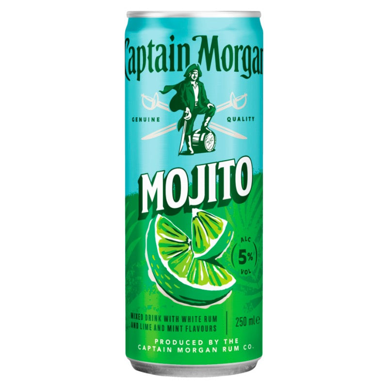Captain Morgan Mojito, 250ml