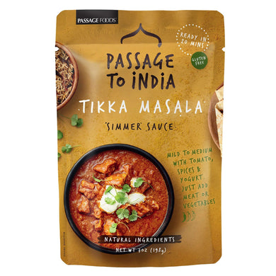 Passage to India Tikka Masala Simmer Sauce 375g Meats & Eats