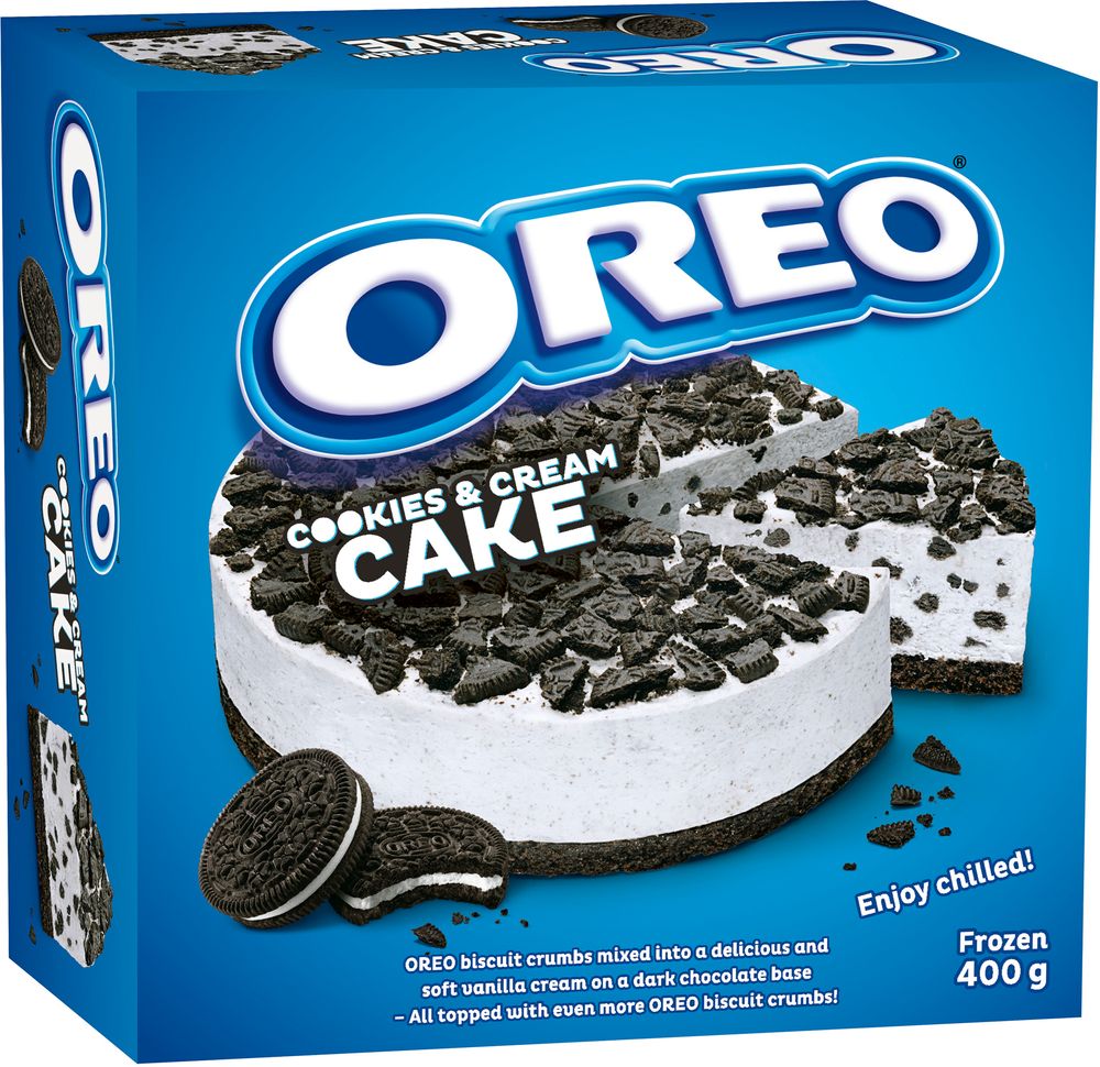 Oreo Cookies & Cream Cake 400g