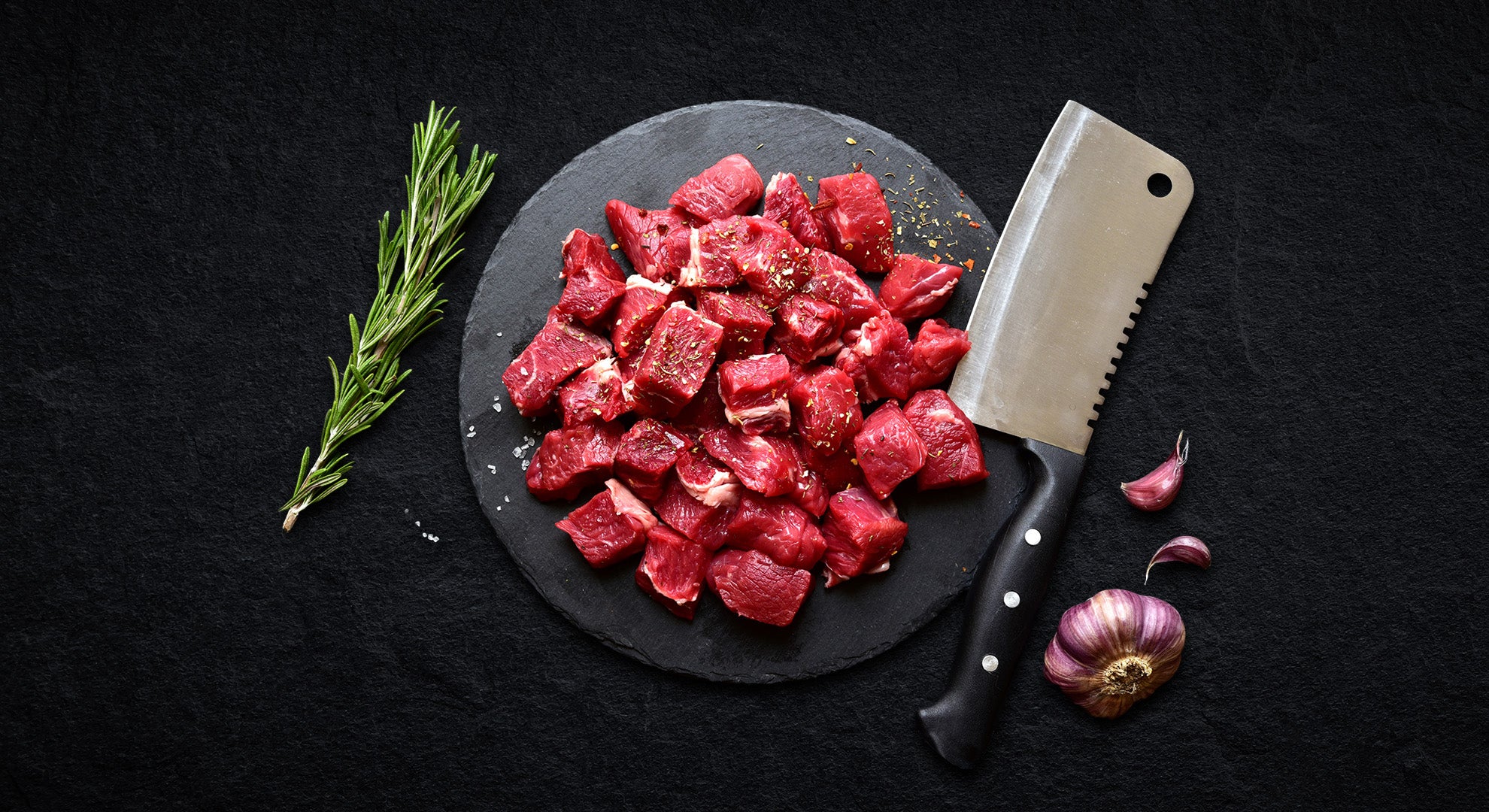 Fresh Irish Angus Beef Chuck Diced, 500g - Shop Now - Meats & Eats
