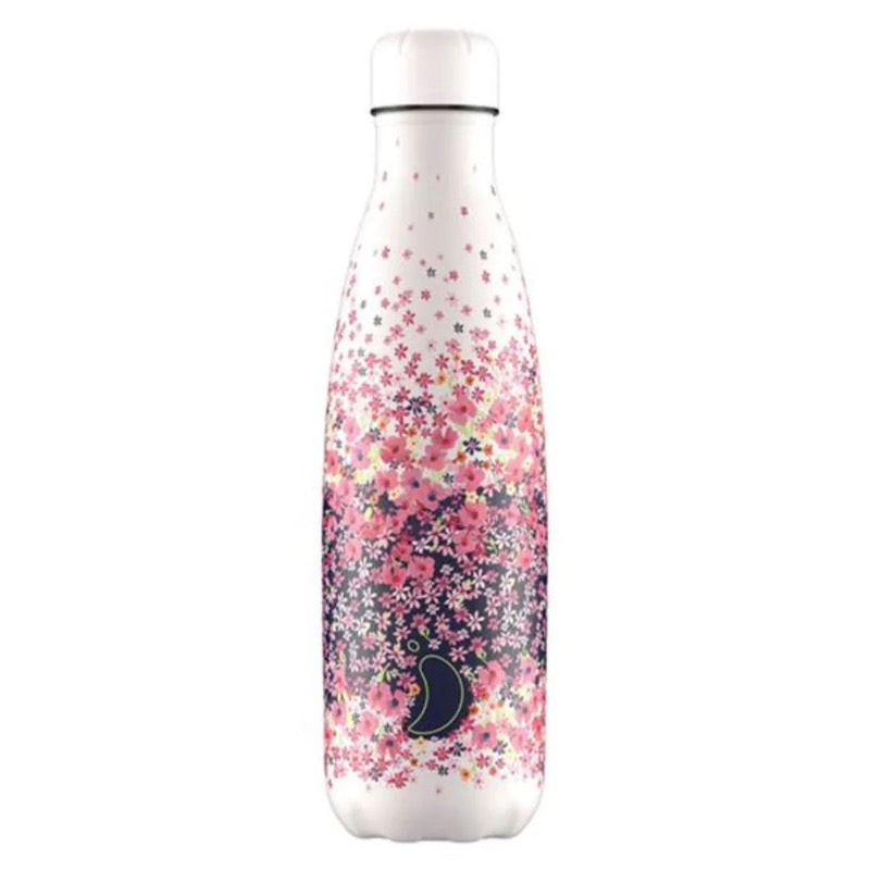 Chilly's Reusable Water Bottle Ditsy Blossoms Floral Edition, 500ml