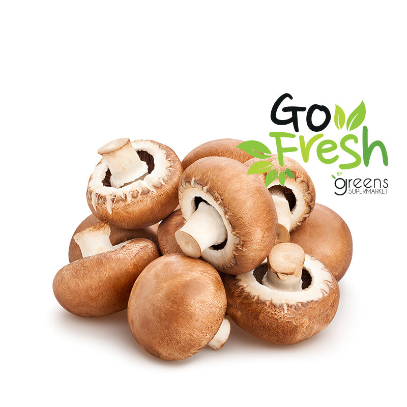 Fresh Brown Mushrooms, 300g