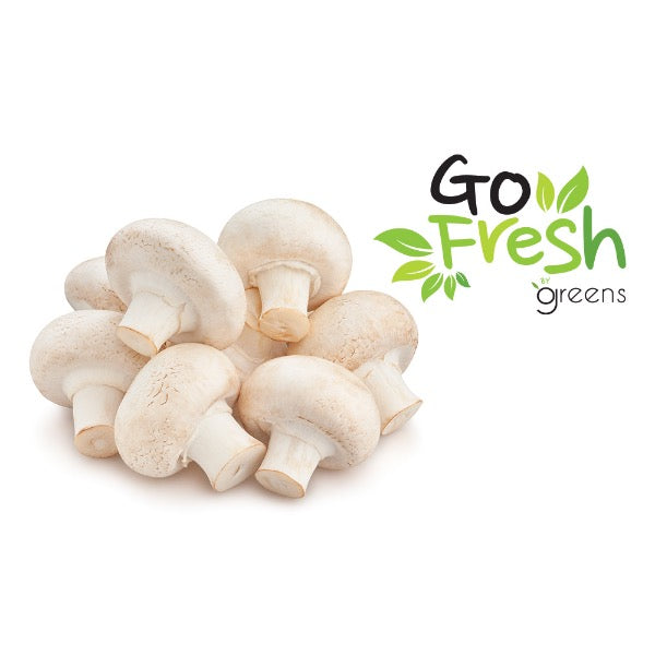 Fresh White Mushrooms, 400g