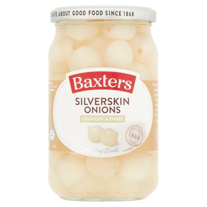 Baxters Crunchy & Sweet Silverskin Onions, 440g